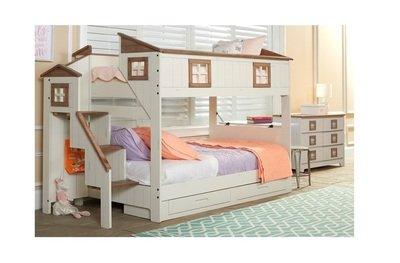 Home sweet home twin over twin store storage bunk bed with mattresses